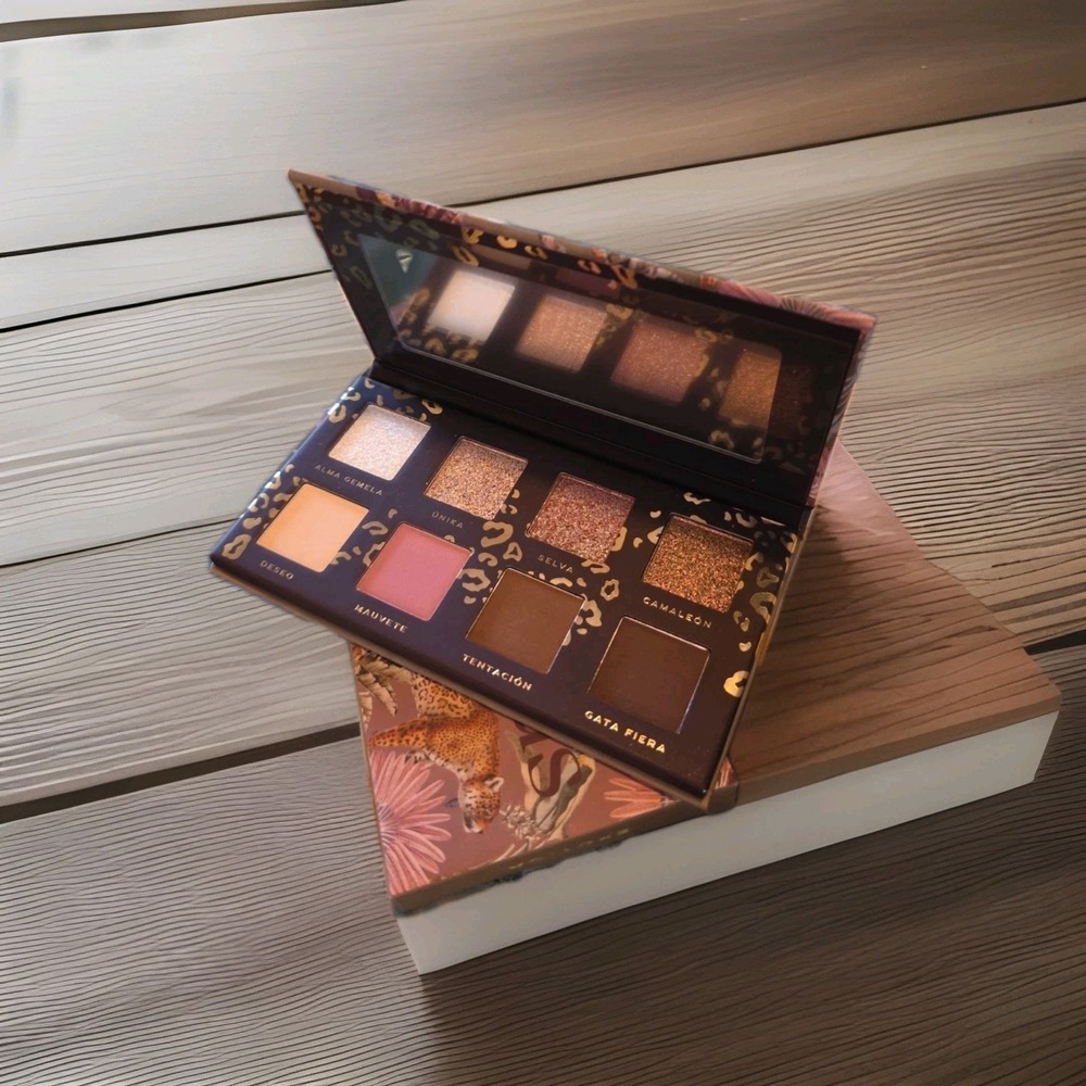 Alamar DesNUDEas Exotica Pressed Pigment Eyeshadow Palette Jungle Theme NIB